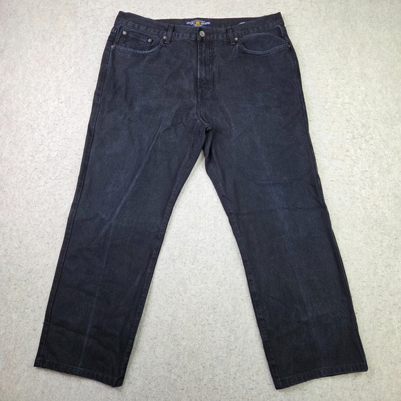 Lucky Brand Other - Lucky Brand 329 Classic Straight Jeans Mens 38x28 Black Stretch Denim
